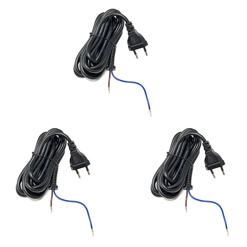 

A63Z Top 3X сменный шнур питания для Wahl 8147 8466 8467 кабель для машинки для стрижки волос триммер часть DIY аксессуар вилка европейского стандарта