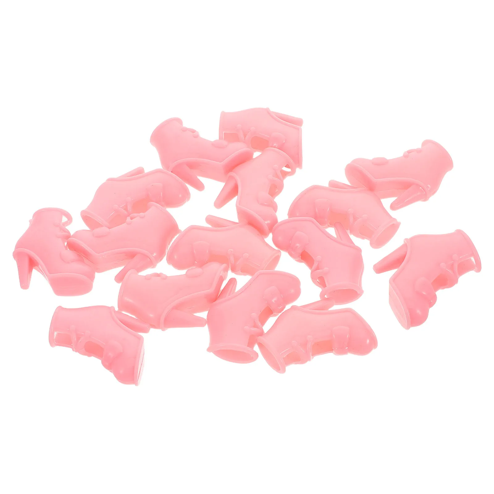 

10pcs Shoes For 40Cm Fashion High Heel Miniature Accessories Kids Dress Props Sandals Tiny Shoe Decor
