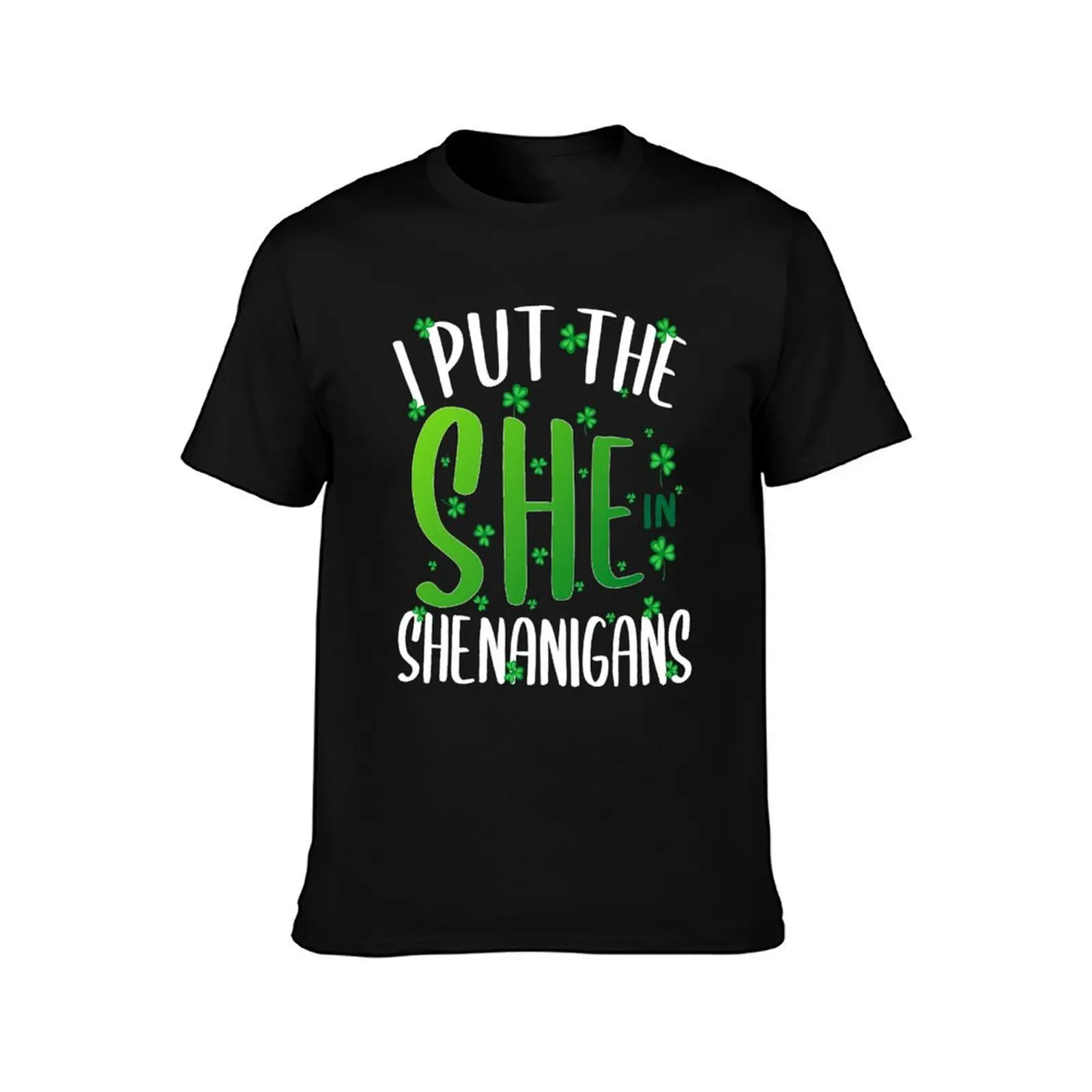 I Put The She In Shenanigans Funny Saying T-Shirt Construction Work Tee Shirt T-Shirt