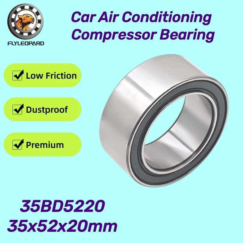 Automotive Air Conditioning Compressor Bearing 35BD5220 35x52x20mm 1Pcs ABEC-7 Cold Air Pump Air Conditioning Pump Head Bearing