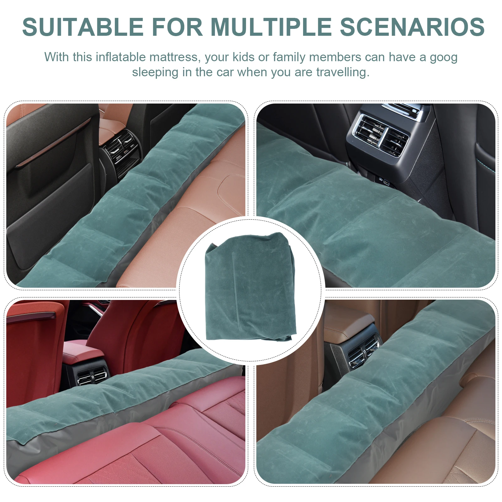 

Air Mattress Car Camping Bed Inflatable Cushion Rear Accessories Sleeping Mattresses