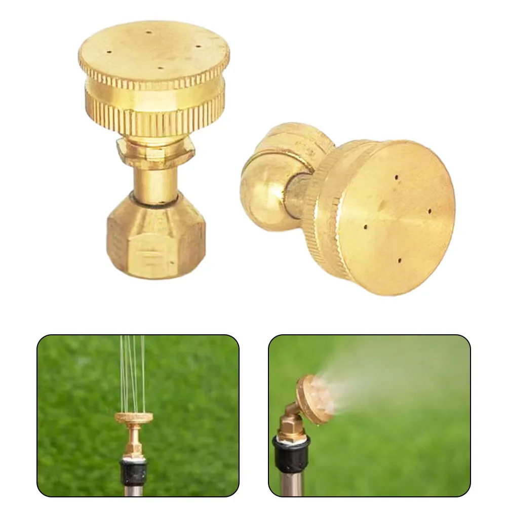 

Adjustable Sprayer Nozzle 4 Hole Brass For M14 Atomizing Spray Fitting Hose Fitting Garden Tubing Repair Watering-Gun Fittings