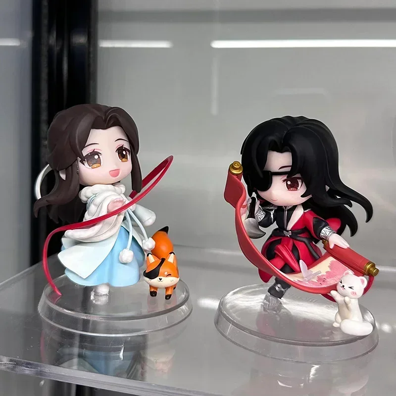 Heaven Official's Blessing Kawaii Hua Cheng Xie Lian Anime Actiefiguren Speelgoed PVC Collectie Model Q Versie Figuur Geschenken