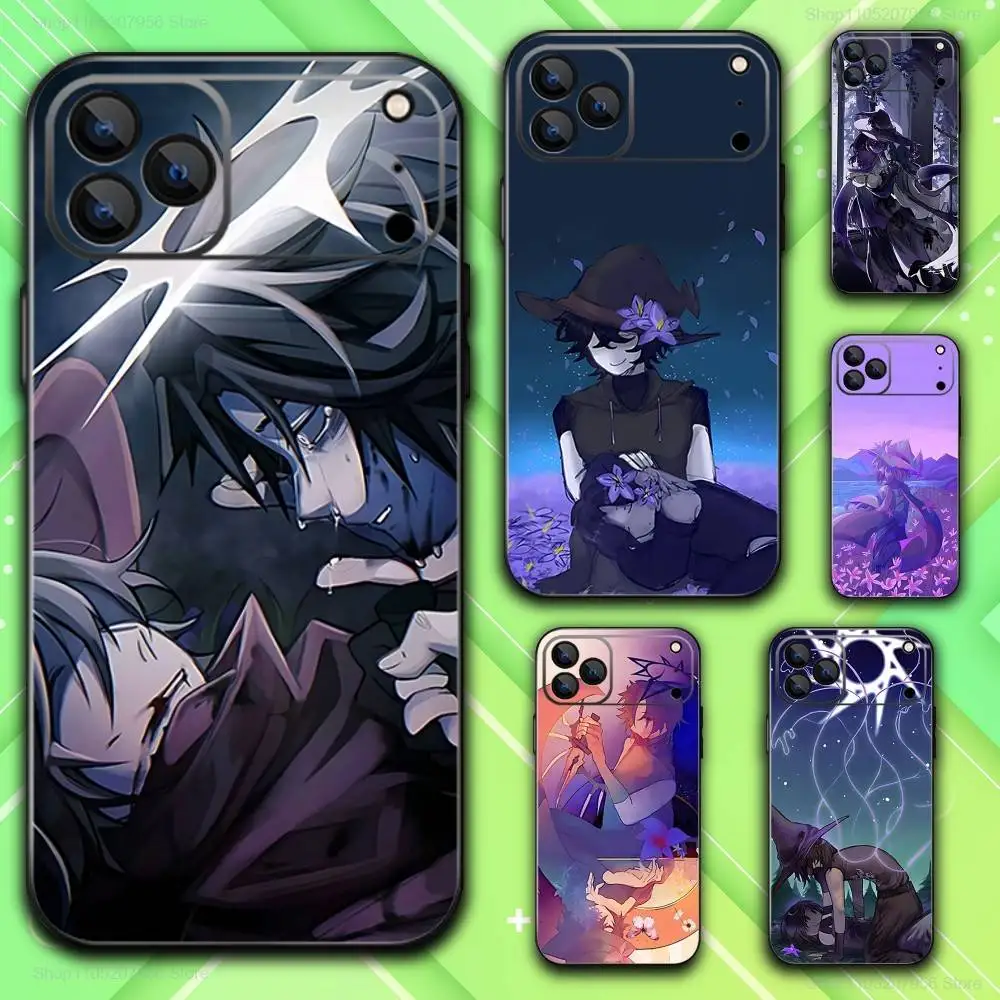 

Two Time Azuretime A-Azure For iPhone 17,16,15,14,13,12,11,Plus,E,Air,Pro,Max,Mini,Black Phone Case Ultra-Thin