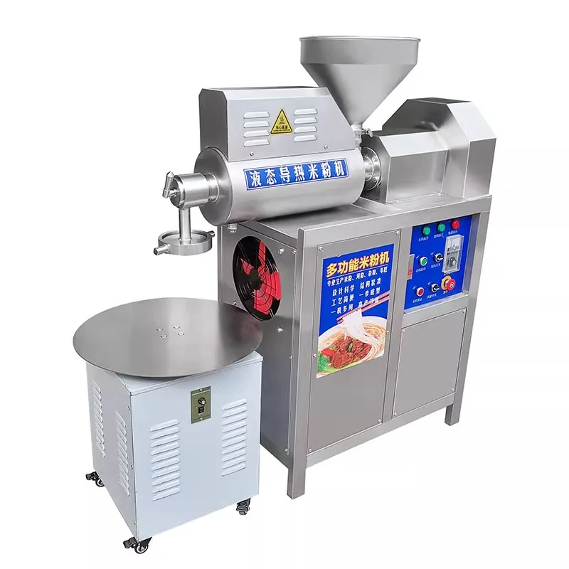Automatic New Model Rice Noodle Machine - Sweet Potato Noodles Rice Noodles Commercial Ric e Noodle rice cake Machine Customized