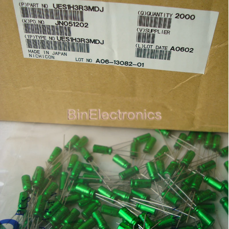 10Pcs 50V2.2UF Nichicon MUSE ES BP HiFi Audio Capacitor 0.47UF 1UF 3.3UF 4.7UF 10UF 22UF 33UF 47UF 100UF 220UF 330UF 50V Green