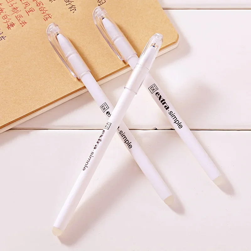 

36PCS Student Stationery Gel Pen Creative Magic Erasable Pen Office Black Signature Pen Kawaii School Supplies