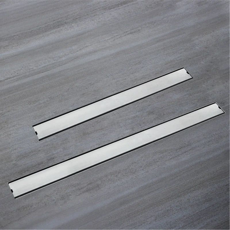 Channel Invisible Shower Linear Floor Drain Bathroom Accessory Tile Insert Floor Drains