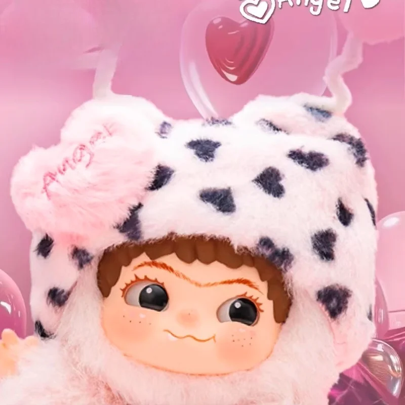 Figurka Akcji Wakuku Angel Series Różowy Anioł Miłości Lalka Model Ozdoba do Torby Zawieszka Kolekcja Zabawka Prezent dla Dziewczynki Dostępna od Ręki