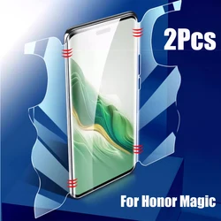 2pcs 360° Full Body Cover Screen Protector For Honor Magic 7 6 5 Pro lite Soft Hydrogel Film