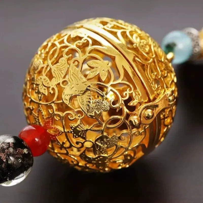 Shaanxi History Museum Grape Floral Bird Pattern Sachet Xi'an Cultural Creative Souvenir Yang Guifei Style Aromatherapy Gift