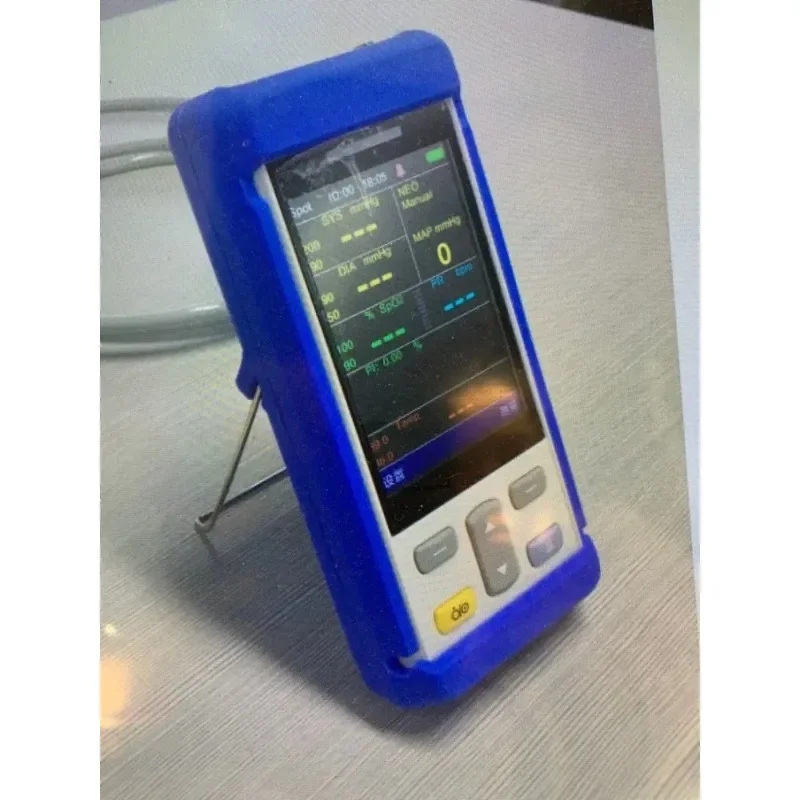 Free Shipping Portable Vital Sign Monitor Protection Soft Shell Blue Color（Is Just the Protection Soft Shell, Not the Monitor)