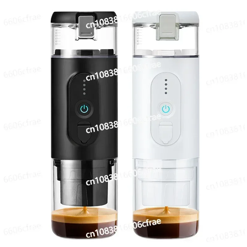 Wireless Heating Electric Espresso Machine Powder Capsule Charging Portable Travel