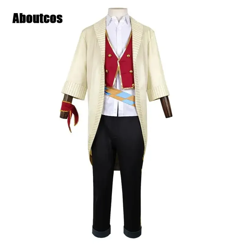 

AA wat Game Twisted Wonderland Scarabia Uniform Men and Women Full Costume Kalim Cosplay Halloween2025 New