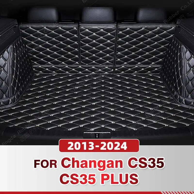 

For Changan CS35 2013-2018 CS35 PLUS 2018-2024 Auto Full Coverage Trunk Mat Car Protective Pad Cargo Liner Interior Accessories