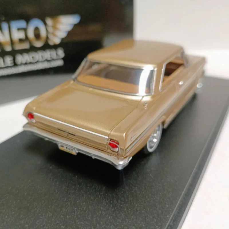 Réplique originale en or Nova SS 1963, échelle 1:43, modèle de voiture jouet en résine, Collection classique, décoration statique