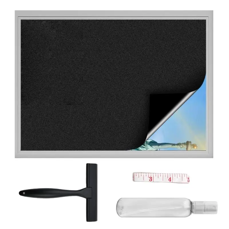 40 x 500 feste, haftende Fensterfolie, verhindert 85% Hitze und 99% Sonnenlicht mit Temperaturkontrolle für Privatsphäre – Detail 9