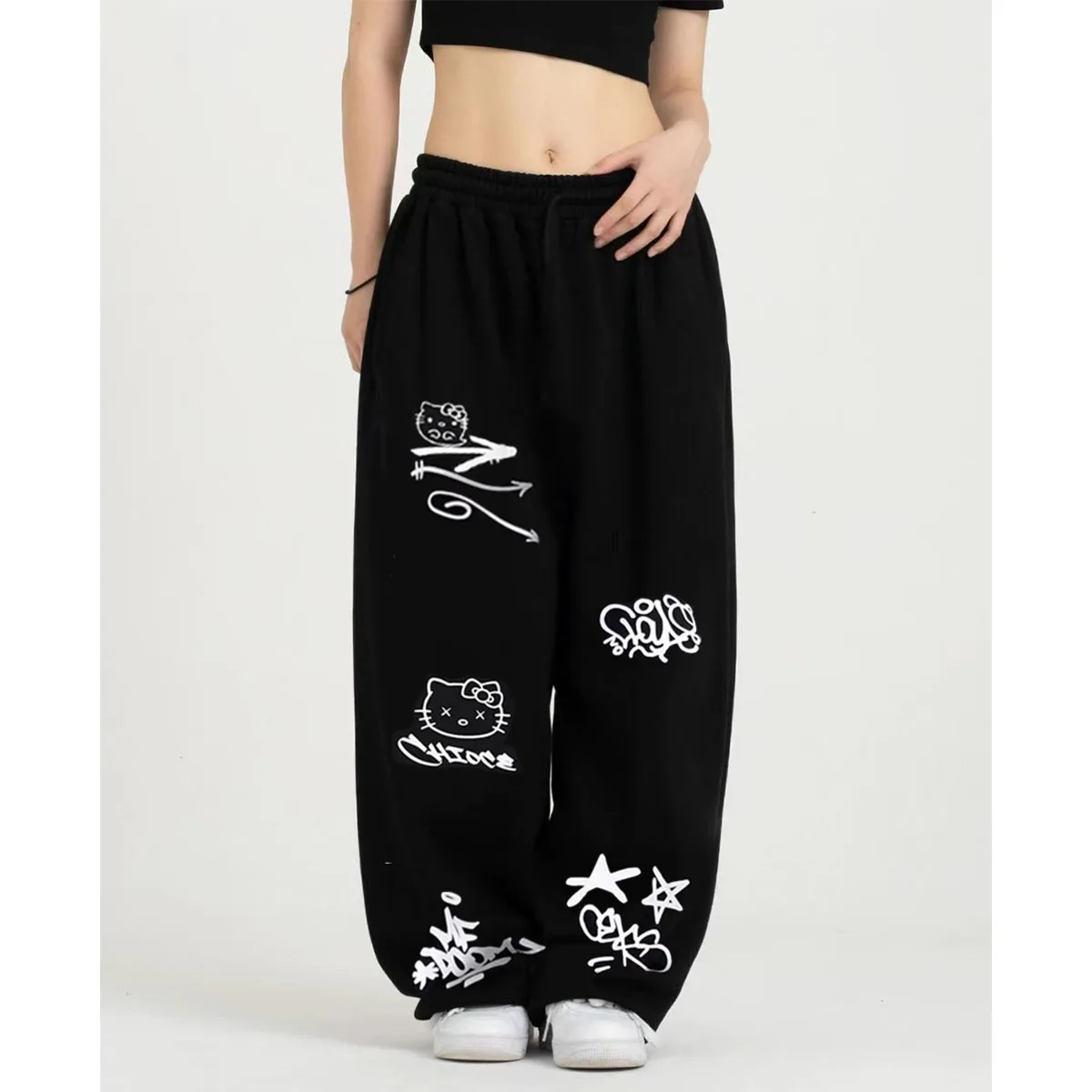 Dopamine colored pants for women in summer thin blue wide leg pants for women in s lazy and relaxed bright color casual pants