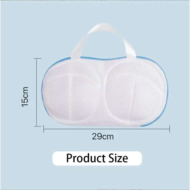 1/2PCS Bra Laundry Bags,Portable Travel Underwear Organizer Bag for Hotel Camping,3D Lingerie Mesh Pocket for Washing Machine