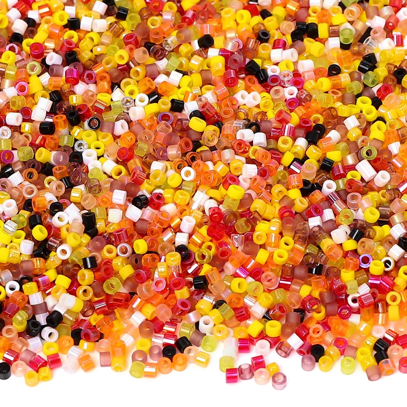 50 gr/beutel 1,6mm Original Farbe Japanische Glas Rocailles Uniform SeedBeads Für Schmuck Machen Armband Halskette Kleine Handwerk perlen – Detail 2