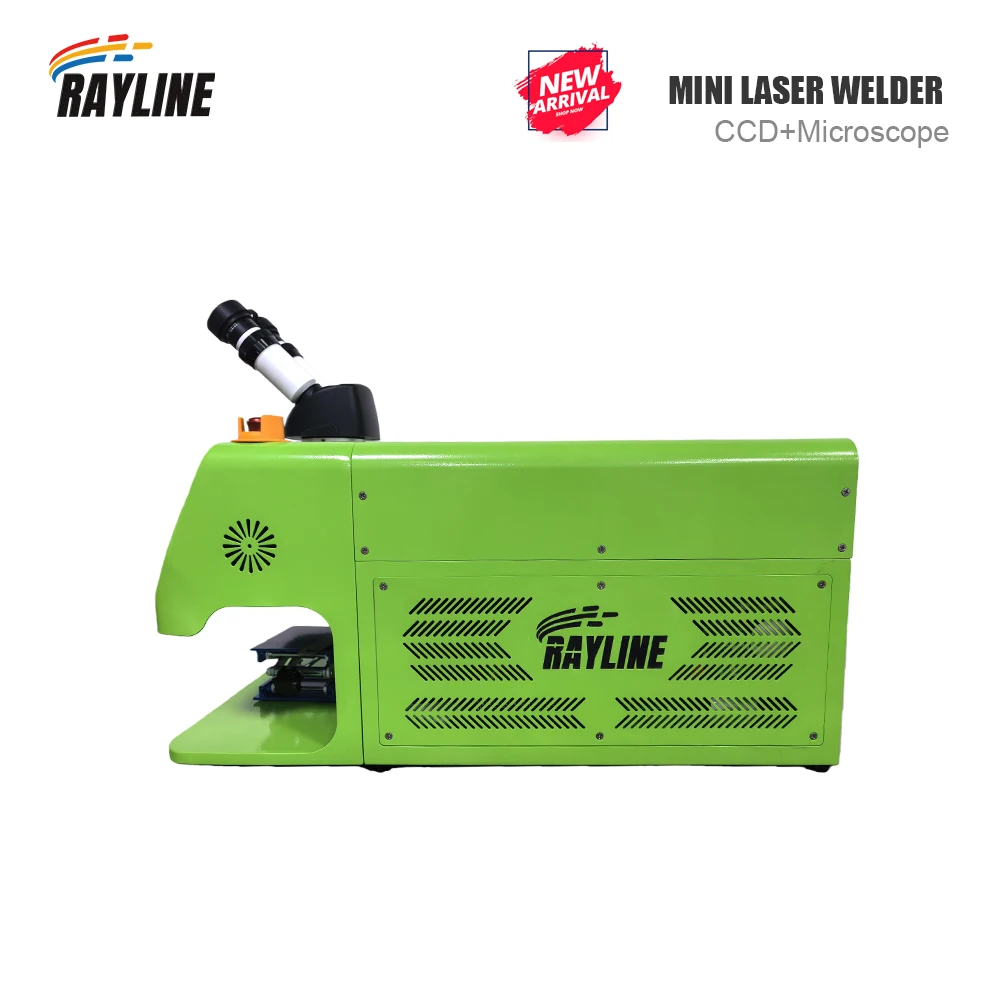 2026 Latest Large Screen Jewelry Making 200W Laser Spot Welding Machine Gold Silver Craft Soldering Repair Processing Equipment