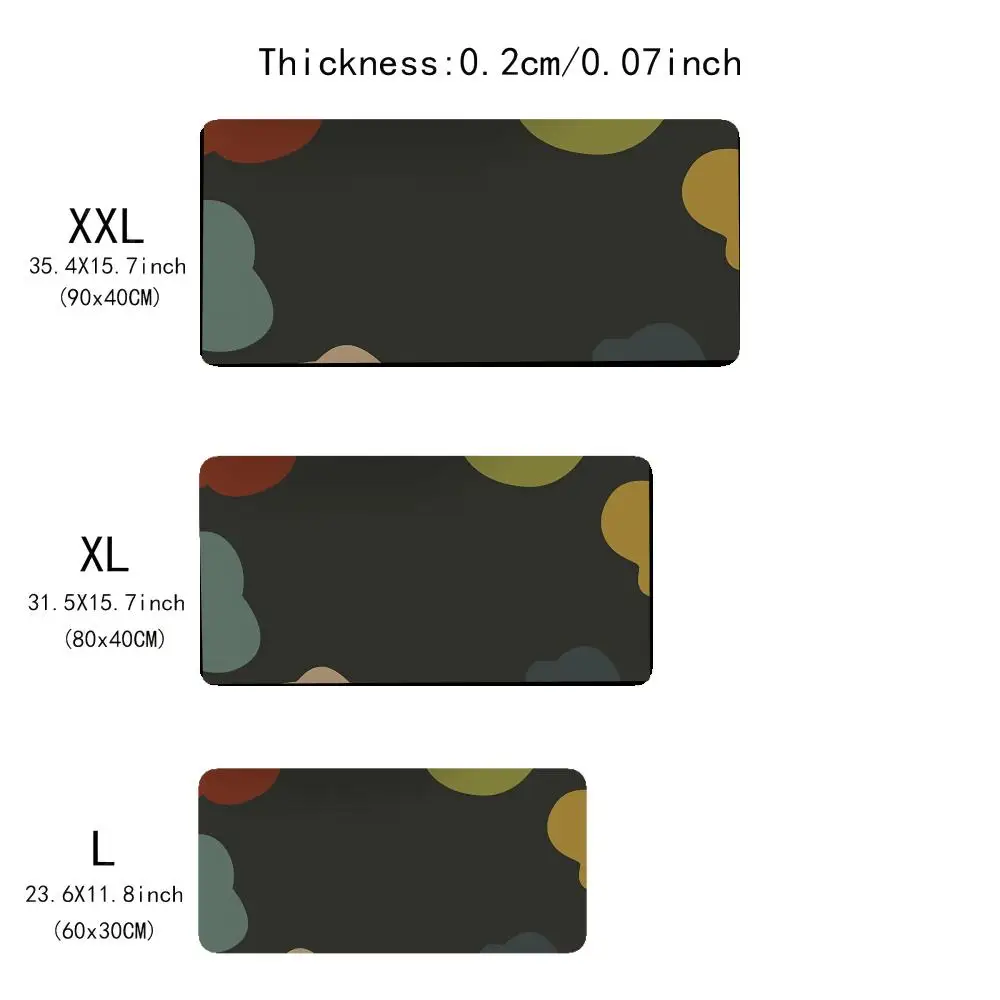 

Simple style mouse padMouse Pad Extra large waterproof and stain-resistant mouse pad