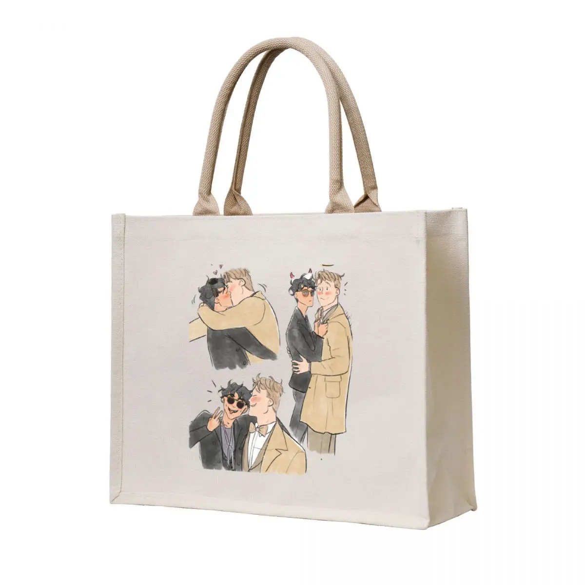 

Heartstopper Nick and Charlie - Nick And Charlie Heartstopper Tote Bag great bag canvas tote bag Cloth