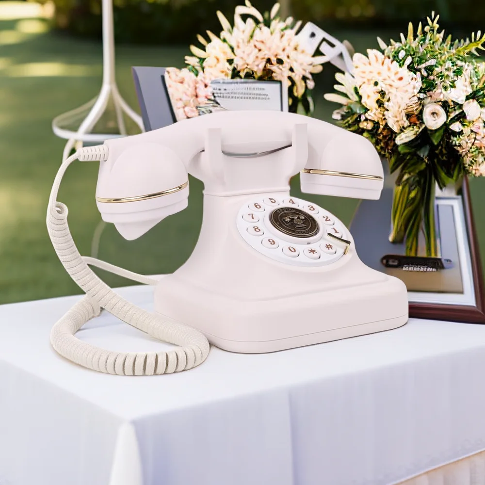 Audio Guestbook Telephone Wedding Phone For Party Gathering Audio Guest Book Telephone DIY Original Guestbook Message Recording