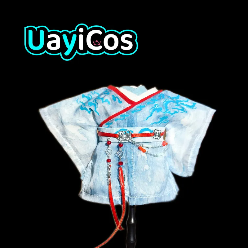 

20cm Doll Clothes The Journey of Legend Cheng Yi Ancient Blue Red Clothing Suit Stuffed Plushies Doll Accessories Anime Toy Kids