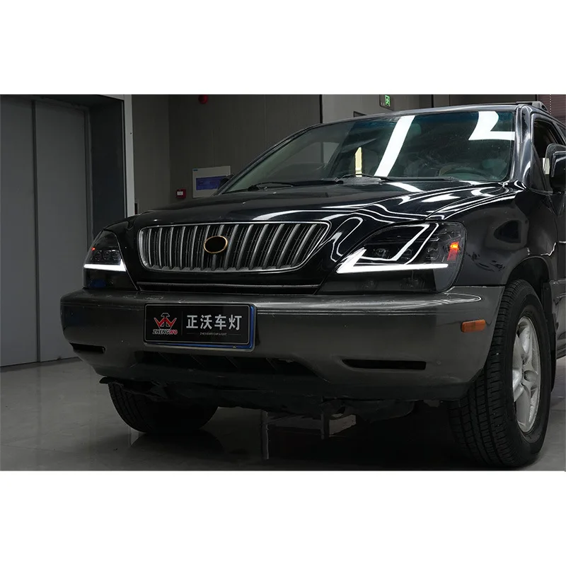 Hot LED HeadLights for LEXUS RX 98-02 upgrade new style led DRL Car head lamp Assembly Signal Auto Accessories Modified Lamp view 2