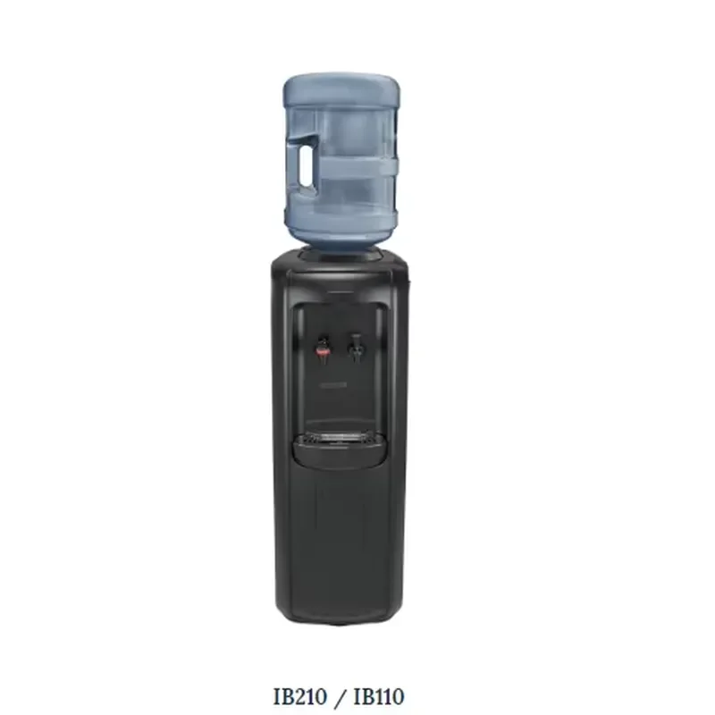 Hot and Cold Bottled Compressor Cooling Water Server or Water Dispenser Standing Blowing-plastic Electric Stand Plastic Top
