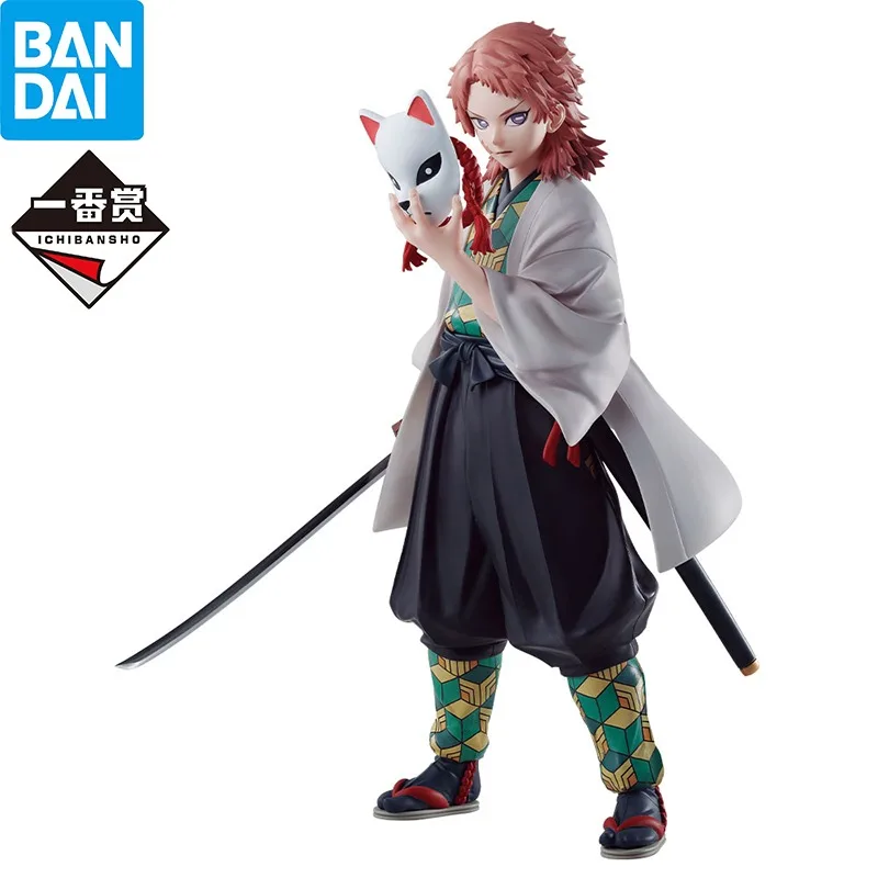 In Stock Bandai Ichiban Kuji Demon Slayer Kimetsu Hashira Training Sabito Last Prize Toy Figure Anime Action Model Toys Boy Gift