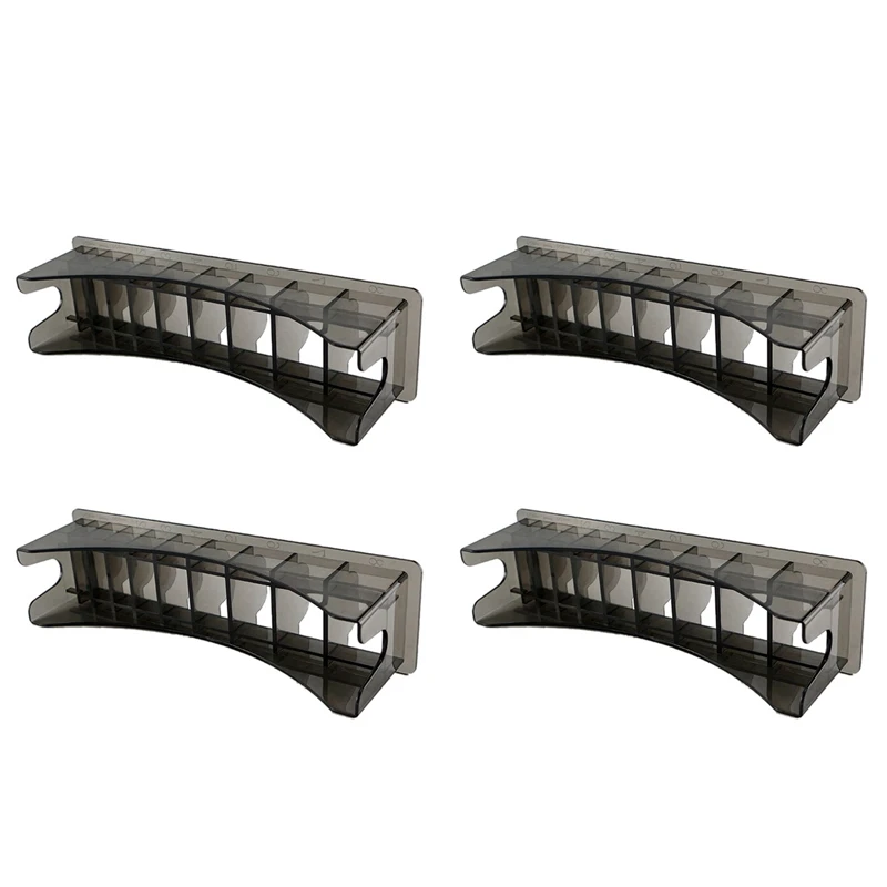 

4X For WAHL Base Storage Box For Hair Clipper Trimmer Limit Comb Guide Comb Barber Tool Guide Combs