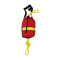 Bolsa de tiro de cuerda, dispositivo de flotación para rescate de agua con cuerda para flotador, yate, navegación, Kayak, deportes acuáticos, canoa