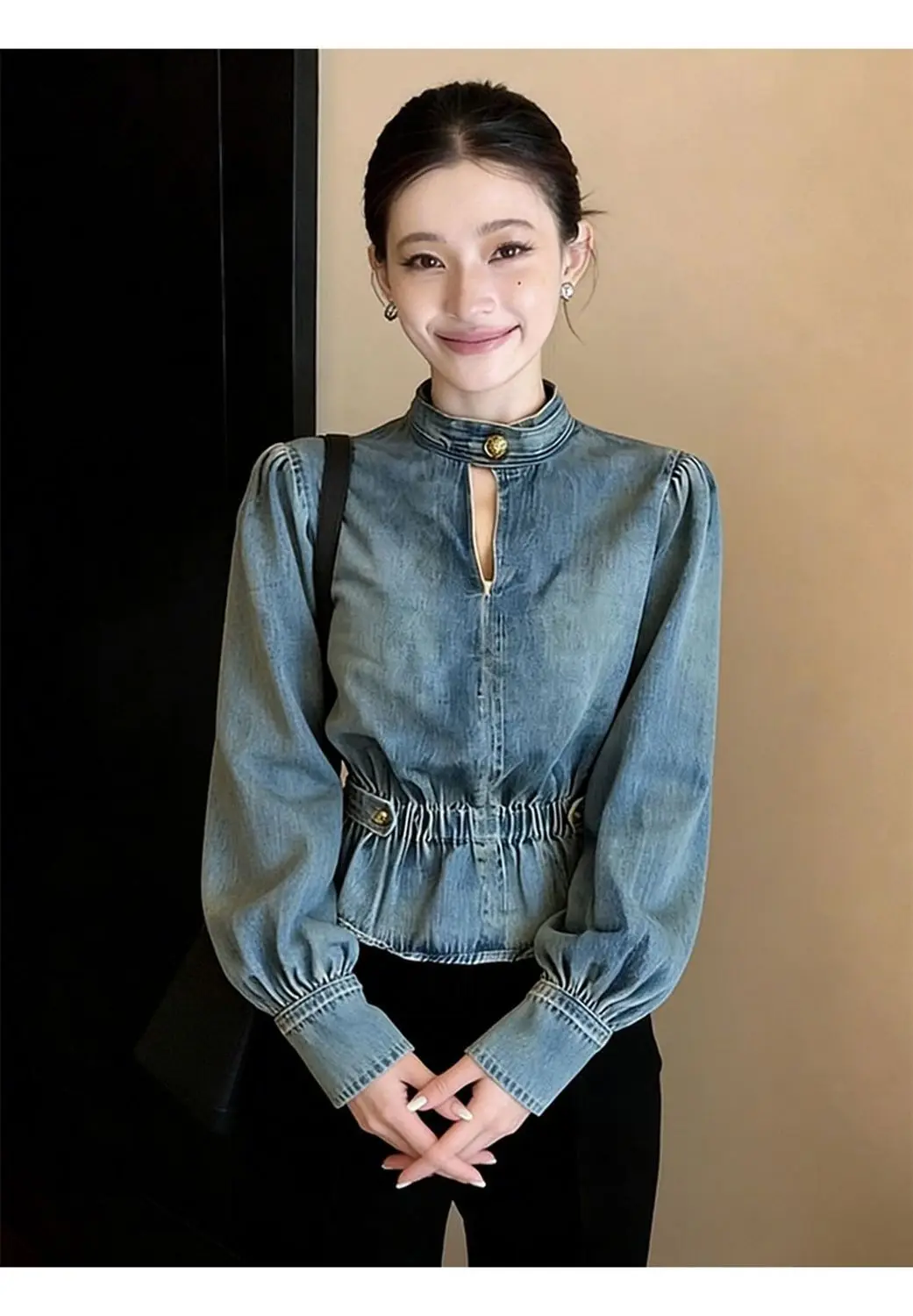 Fashion Demin Shirt For Women