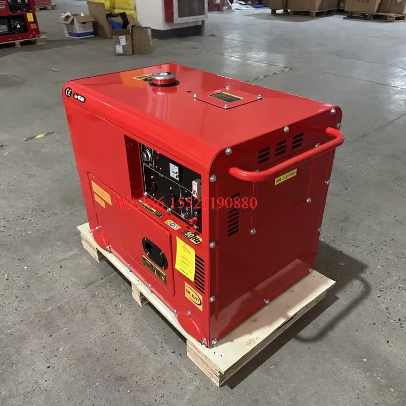 WMWMNU for Leanko Power 5KW 10KW New Set Factory Wholesale Single Cylinder Air Cooled Diesel Generator Small Household Power