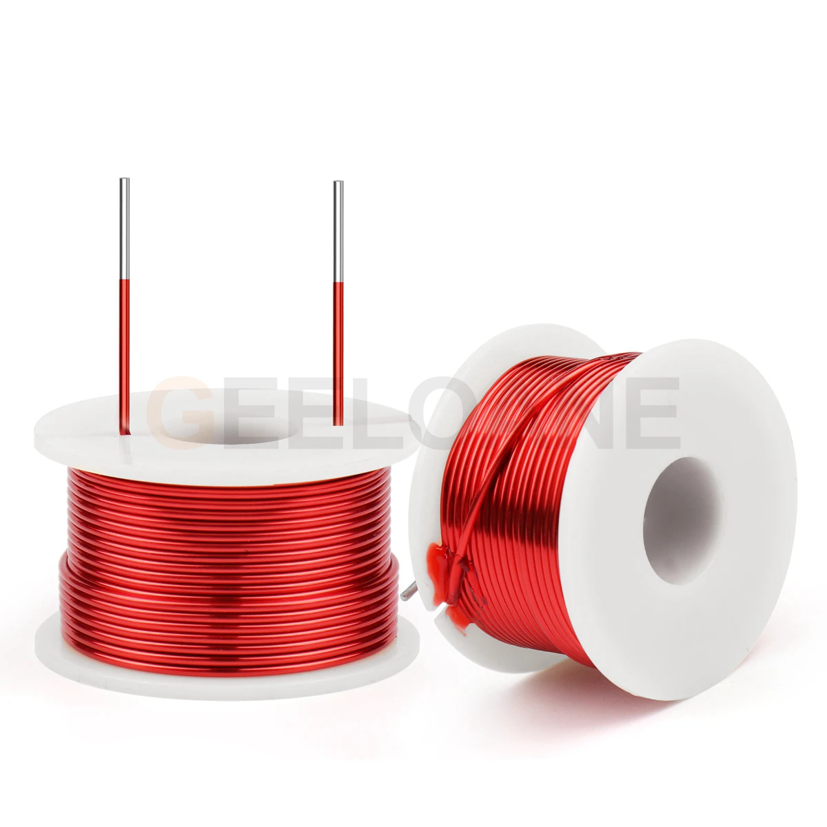 GEELOANE 4N الهواء الأساسية مغو لفائف 1.3 مللي متر مخصص 0.5mH-5mH إطار دائري مجوف بالمينا لفائف النحاس لمكبر الصوت HIFI كروس