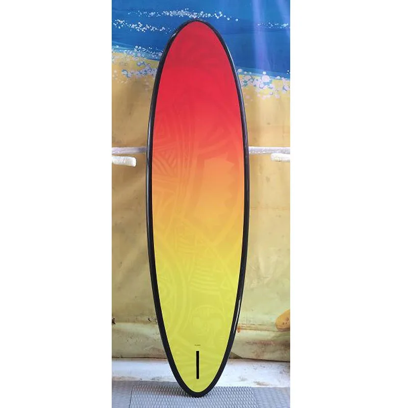 New Fashion Wind Surfboard Pop Colors Pattern Wind Surfing Board Customized EPS Surfboard Windsurf