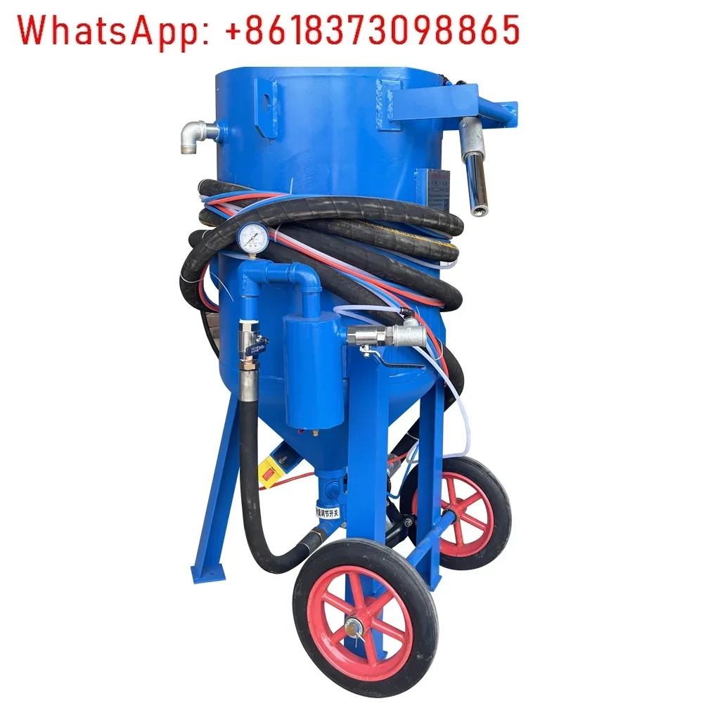 Dry Wet Sandblasting Dustless Sandblaster  Sand Blasting Equipment Machine