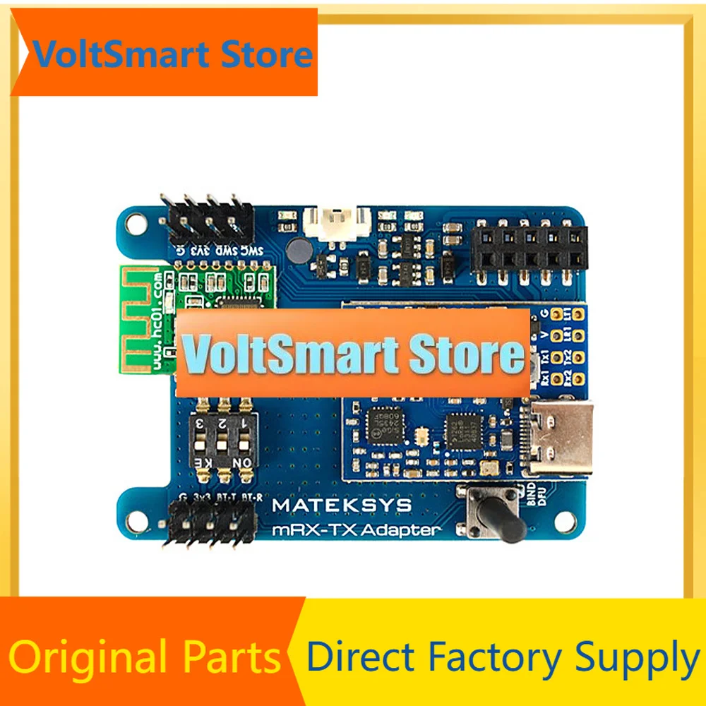 VoltSMATEKSYS MLRS MAVLINK 900MHZ TX MODULE KIT, MR900-30-TX 900 MHz LoRa, 30 DBm RF Power 5-13V For Long Range RC FPV Drone Par