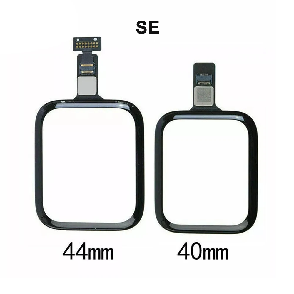 5pcs Touch Screen Digitizer Glass Lens Panel +OCA Film For Apple iWatch Series SE 2 3 4 5 6 38mm 44mm LCD Outer Glass Sensor