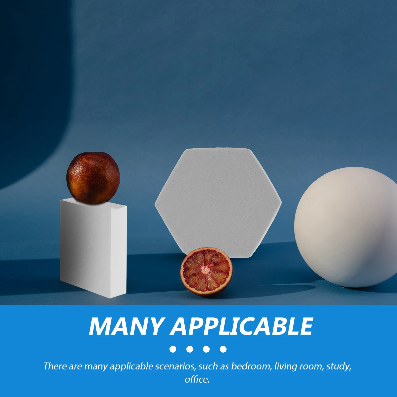 

8 Pcs Geometric Foam Props Durable Shapes for Lipstick Jewelry Cosmetics Bedroom Office Home Supplies Photography Studio