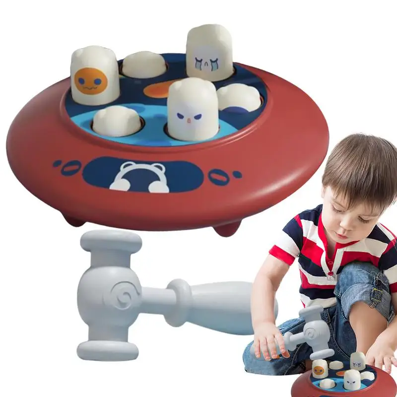 

Kids Hammering Toy Spaceship Educational Toy With Hammer Fine Motor Skill Toy Early Developmental Toy For Boys And Girls Fun