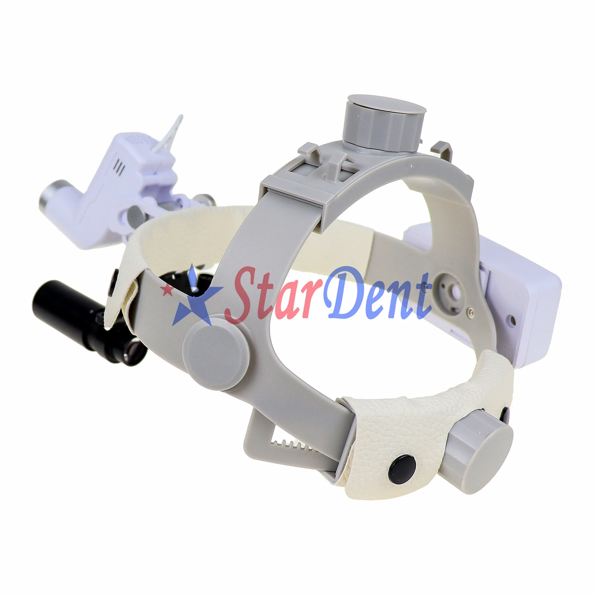 Dentals Surgical Binocular Loupes 4X 5X 6X Headband Magnifier with LED Light