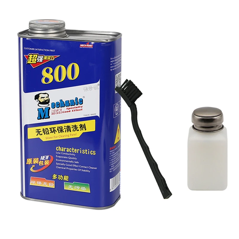 MECHANIC 800 800g Compound New Eco-friendly PCB Circuit Board Cleaner computer motherboard washing mobile phone repair cleaner