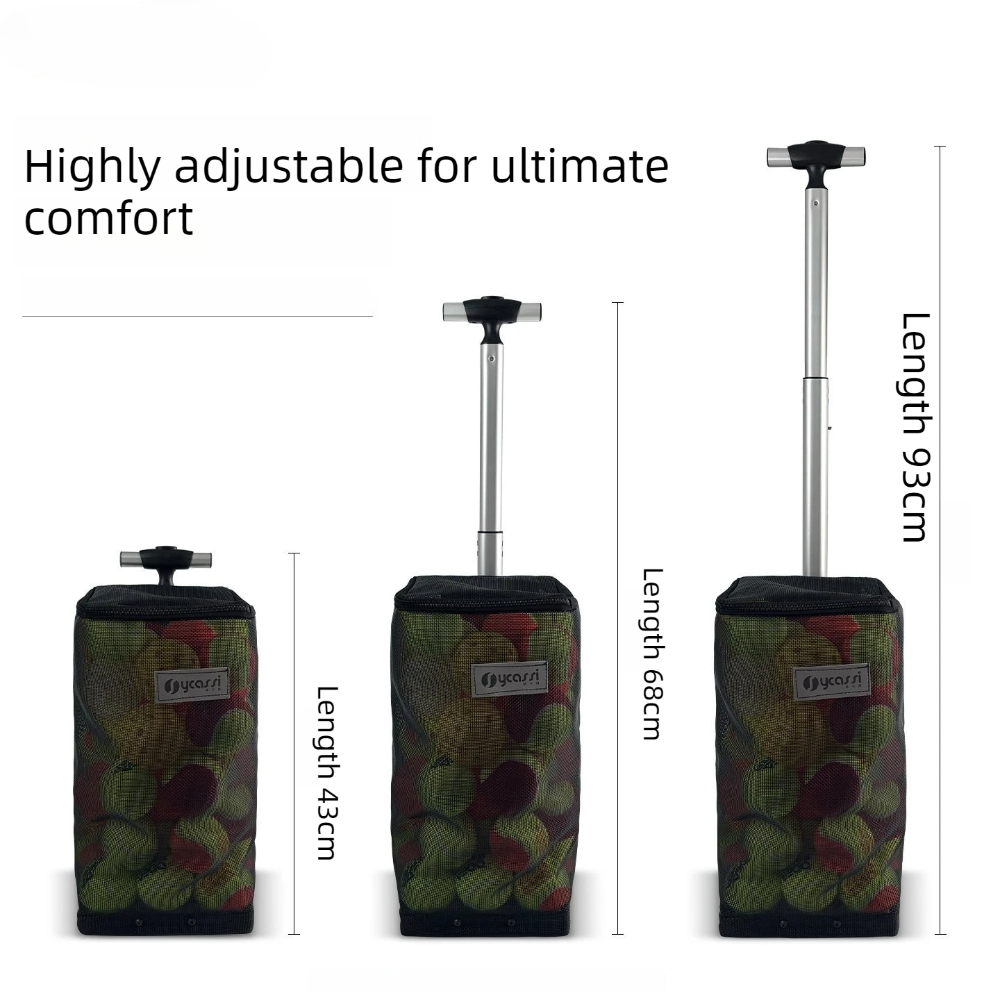 Adjustable Tennis Ball Picker Large Capacity Tennis Storage Basket Scalable Pickleball Ball Collector Durable Sports Accessories