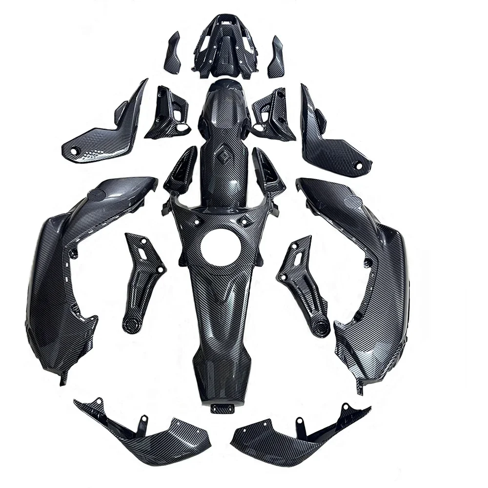 Full Bodywork Fairing Frame Cover Carbon Fiber Color For YAMAHA MT-07 MT07 2021 2022 2023 2024