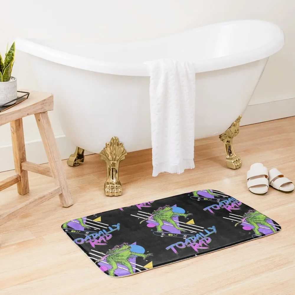 

Toadally Rad Bath Mat Bath Carpet Rugs Living Room Bathroom Shower Curtain Mat