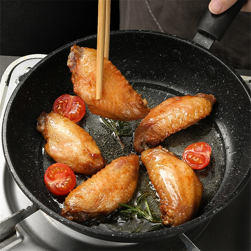 Non-stick surface, Frying pan, steak frying pan, household frying pan, cooking Induction cooking, gas range, general