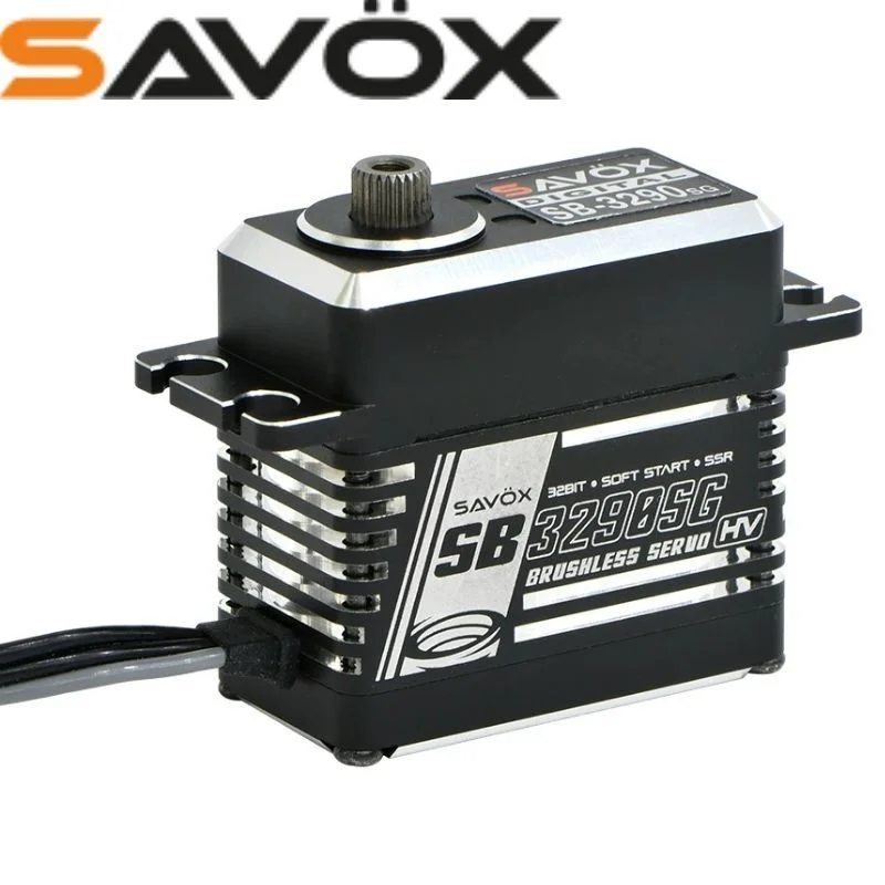 Original Savox Servo SB 3290SG Digital 8.4V HV 75KG 0.11s Patented Lightweight Brushless Motor Steel Gears
